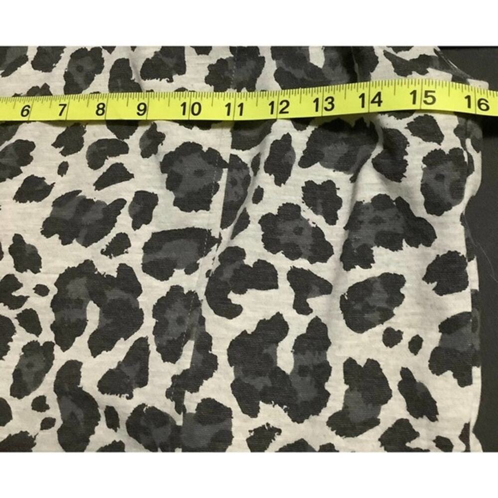 Vince Camuto Womens Animal Leopard Print Sleeveless Sheath Dress Knit Size 6 - Picture 8 of 9